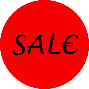 Klebeetiketten Rolle 1000St Sale, D 32mm