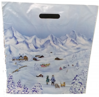 Tragetasche Winterlandschaft 38 x 45 cm Tragetasche Winterlandschaft 38 x 45 cm
