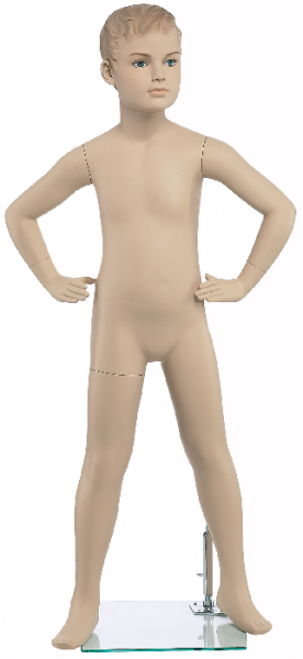 Kinderfigur Junge ,ca 6 Jahre, hautfarben