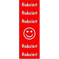 Plakat "Reduziert-Smiley" Papier