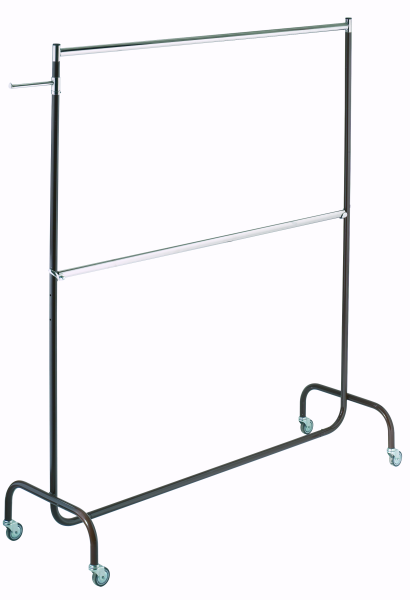 Doppelrollständer L 180 cm, braun