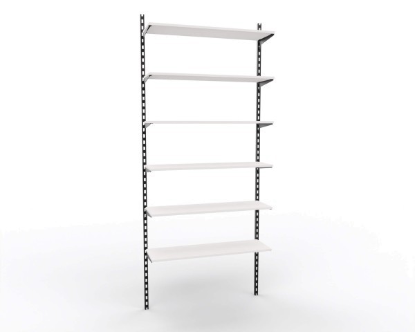 4U Basis Wandschienenset 3