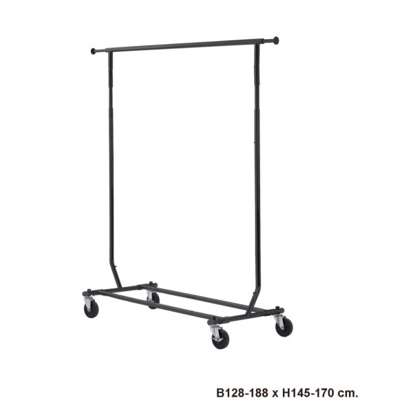 Rollständer klappbar, höhenverstellbar B 128-188 cm