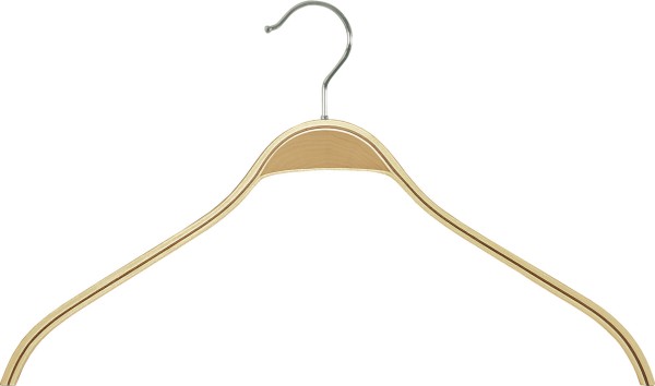 Schichtholz-Kleiderbügel 46cm natur