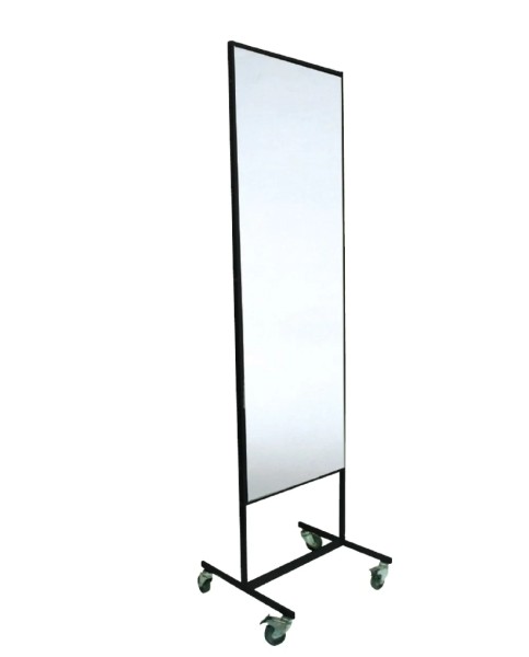 Konfektionsspiegel doppelseitig rollbar