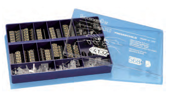 Preisschildkassette Maxi 9,2 mm 360 Teile